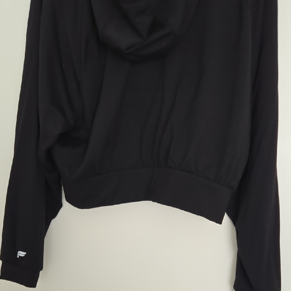 Fabletics Black Zip-Up Hoodie Jacket - Picture 9 of 9